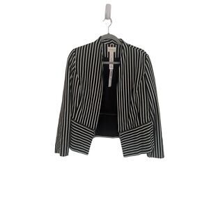 NWT Chico's Ponte Knit Jacket New Striped Blazer Women Small